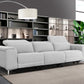 Divani Casa Cyprus - Contemporary Grey Fabric 4-Seater Sofa w/ Electric Recliners | Sofas | Modishstore - 3