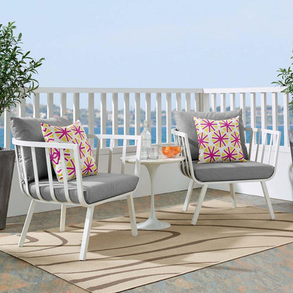Modway Riverside Outdoor Patio Aluminum Armchair Set of 2 - EEI-3960 | Armchairs | Modishstore - 16