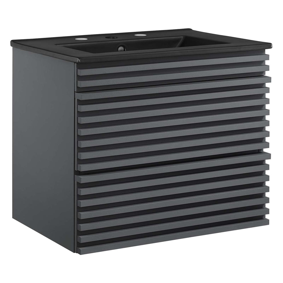Modway Render 24" Wall-Mount Bathroom Vanity - EEI-5364 | Bathroom Accessories | Modishstore - 4