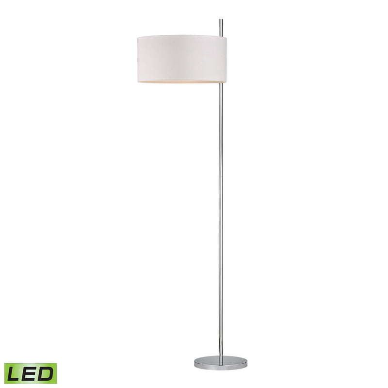 Dimond Lighting Attwood Floor Lamp in Polished Nickel | Modishstore | Floor Lamps