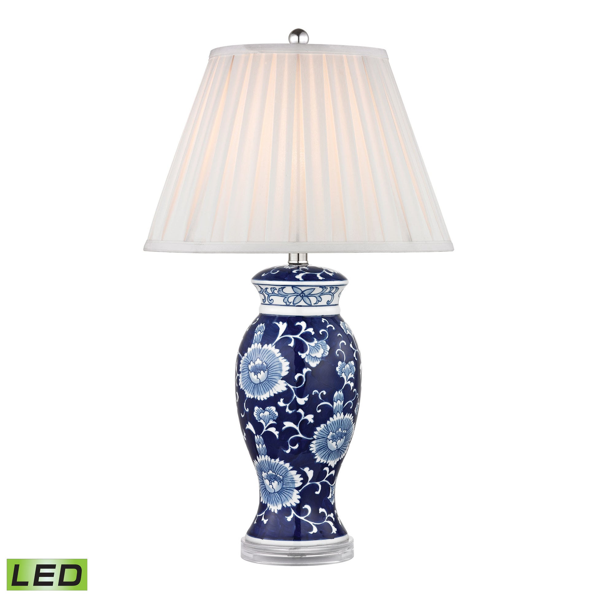 Dimond Lighting Hand Painted Ceramic Table Lamp | Modishstore | Table Lamps