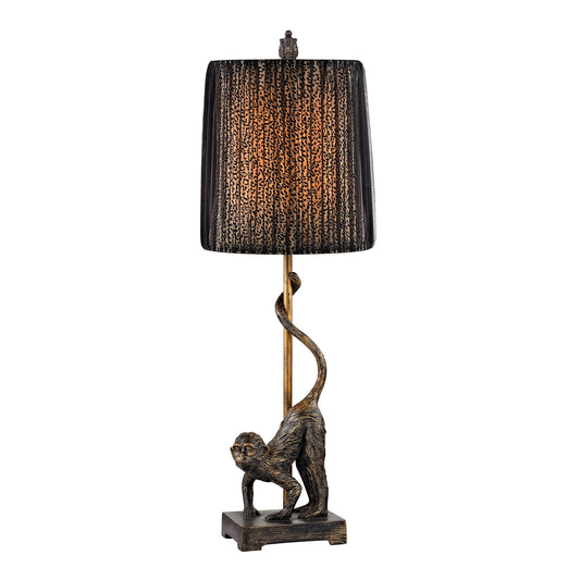 Dimond Lighting Aston Monkey Table Lamp in Bronze | Modishstore | Table Lamps