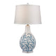 Dimond Lighting Blue Coral Ceramic Table Lamp With Acrylic Base - D2479