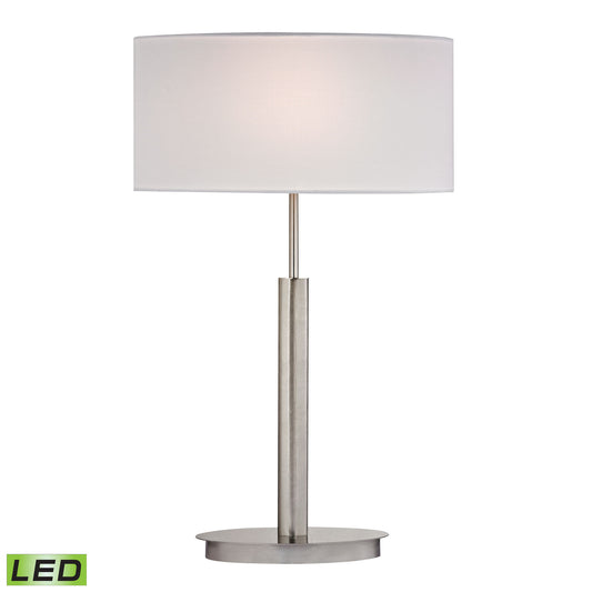 Dimond Lighting Port Elizabeth Table Lamp in Satin Nickel | Modishstore | Table Lamps