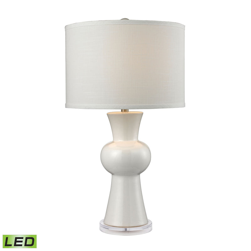 Dimond Lighting White Ceramic Table Lamp | Modishstore | Table Lamps
