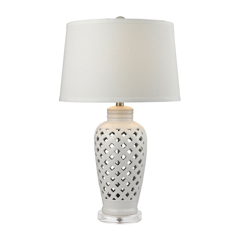 Dimond Lighting Openwork Vase Table Lamp | Modishstore | Table Lamps