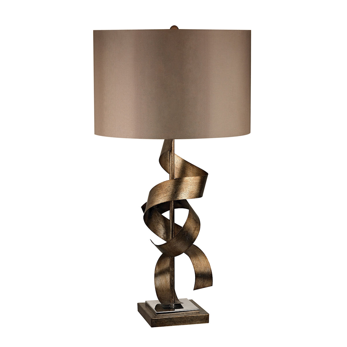 Dimond Lighting Allen Metal Sculpture Table Lamp in Roxford Gold Table Lamps, Dimond Lighting, - Modish Store