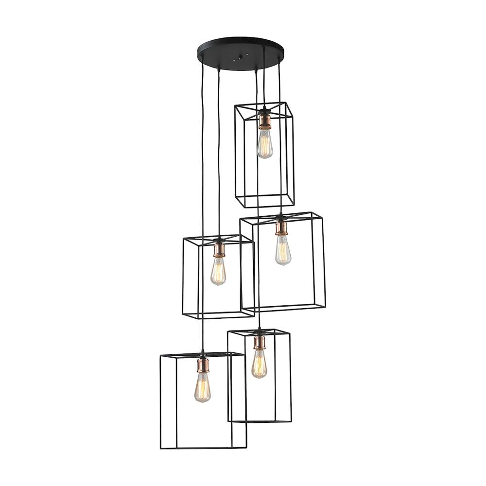 Dimond Lighting Box Pendant Cluster - D2735 | Modishstore | Pendant Lamps