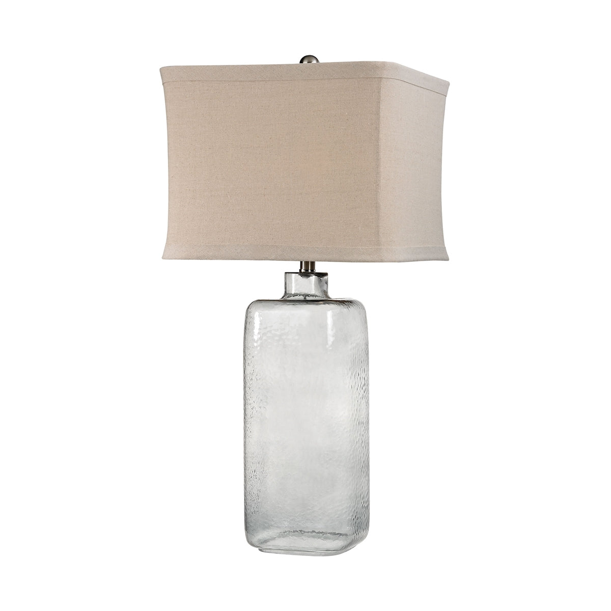 Dimond Lighting Hammered Grey Glass Lamp Table Lamps, Dimond Lighting, - Modish Store
