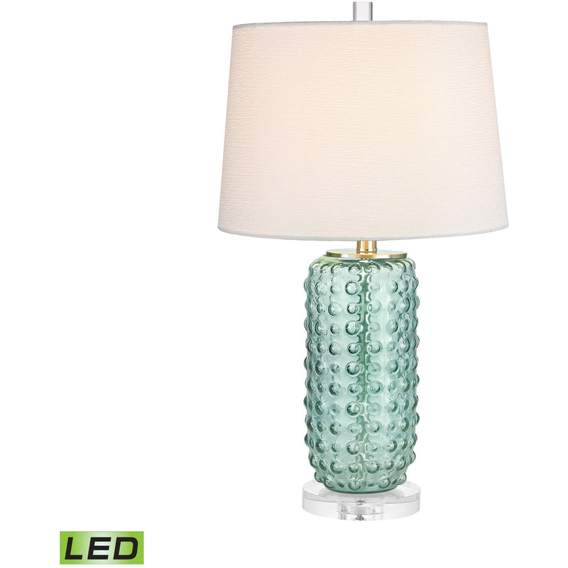 Lamp Works Caicos 1 Light Table Lamp In Green