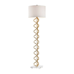 Dimond Lighting Castile 1 Light Floor Lamp In Gold Leaf