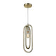 Dimond Lighting Solstice Champagne Silver Pendant Pendant Lamps, Dimond Lighting, - Modish Store