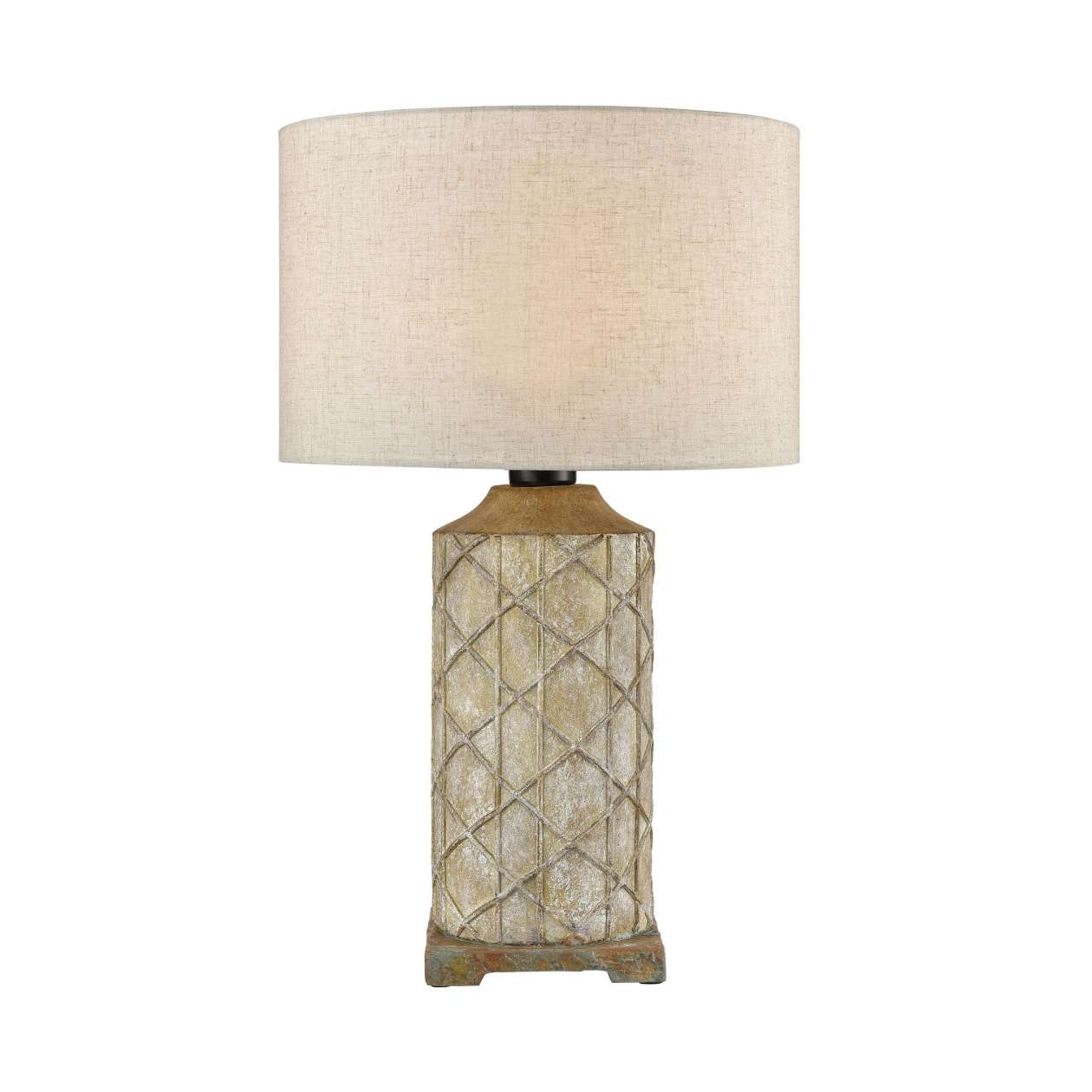 Sloan Outdoor Table Lamp in Brown and Grey ELK Home | Table Lamps | Modishstore