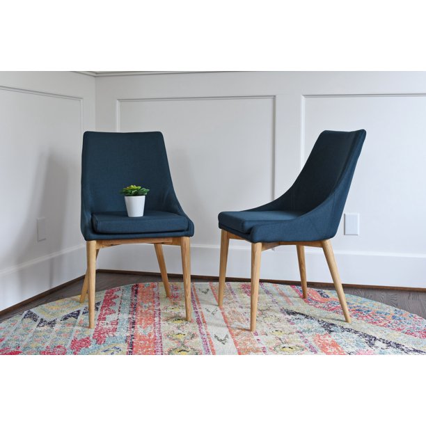 Edloe Finch Jessica Dining Chairs - Set Of 2 | Dining Chairs Modishstore - 12