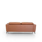 Divani Casa Danis - Modern Cognac Leather Brown Sofa | Sofas | Modishstore - 4