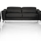 Divani Casa Danis - Modern Black Leather Sofa Set | Sofas | Modishstore