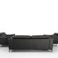 Divani Casa Danis - Modern Black Leather Sofa Set | Sofas | Modishstore - 4