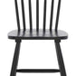 Safavieh Jodan Dining Chair Set Of 2 - Black | Dining Chairs | Modishstore - 2