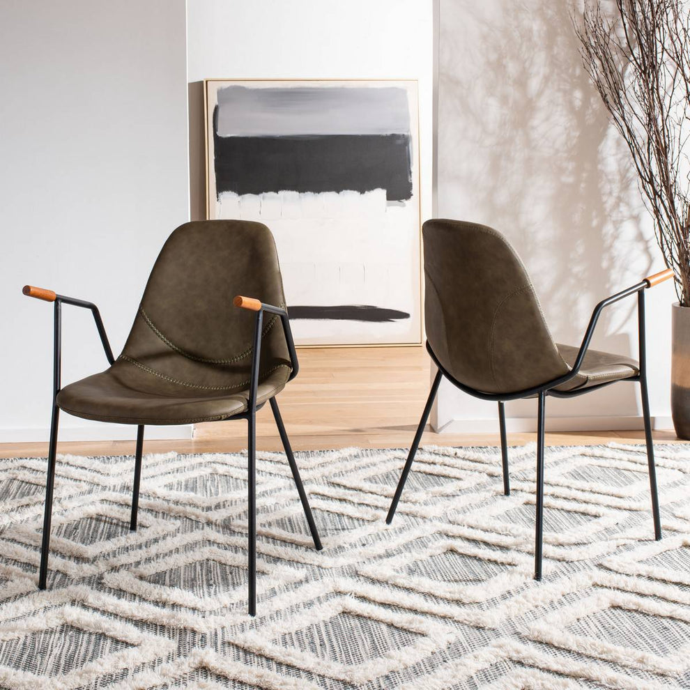 Safavieh Tanner Mid Century Dining Chair | Dining Chairs | Modishstore - 6
