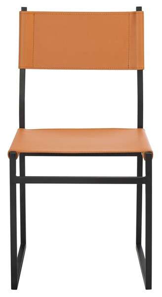 Safavieh Layne Dining Chairs Set Of 2 - Cognac | Dining Chairs | Modishstore