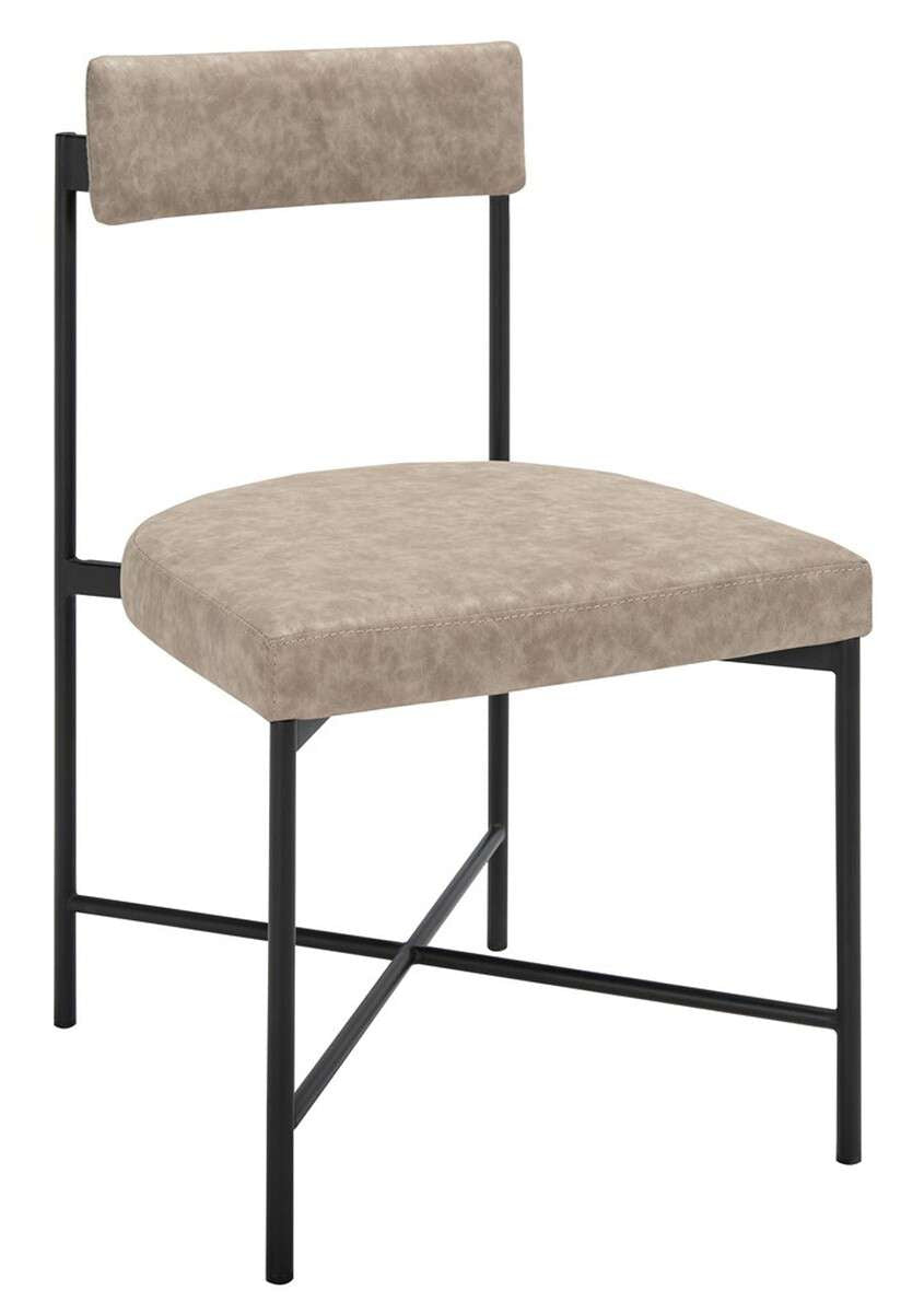 Safavieh Archer Dining Chairs Set Of 2 - Light Gray | Dining Chairs | Modishstore - 2