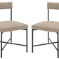 Safavieh Archer Dining Chairs Set Of 2 - Light Gray | Dining Chairs | Modishstore - 3