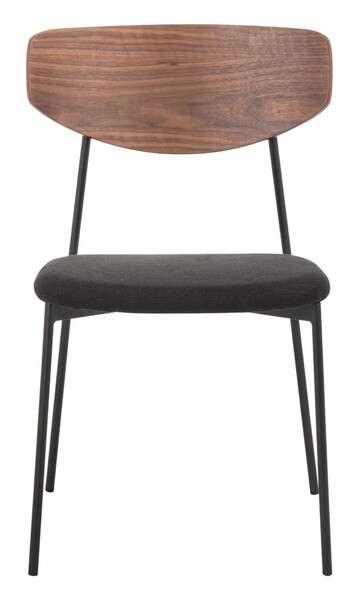 Safavieh Ryker Dining Chair Set Of 2 - Walnut | Dining Chairs | Modishstore - 2