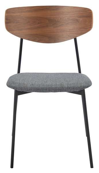Safavieh Ryker Dining Chair Set Of 2 - Walnut | Dining Chairs | Modishstore - 2