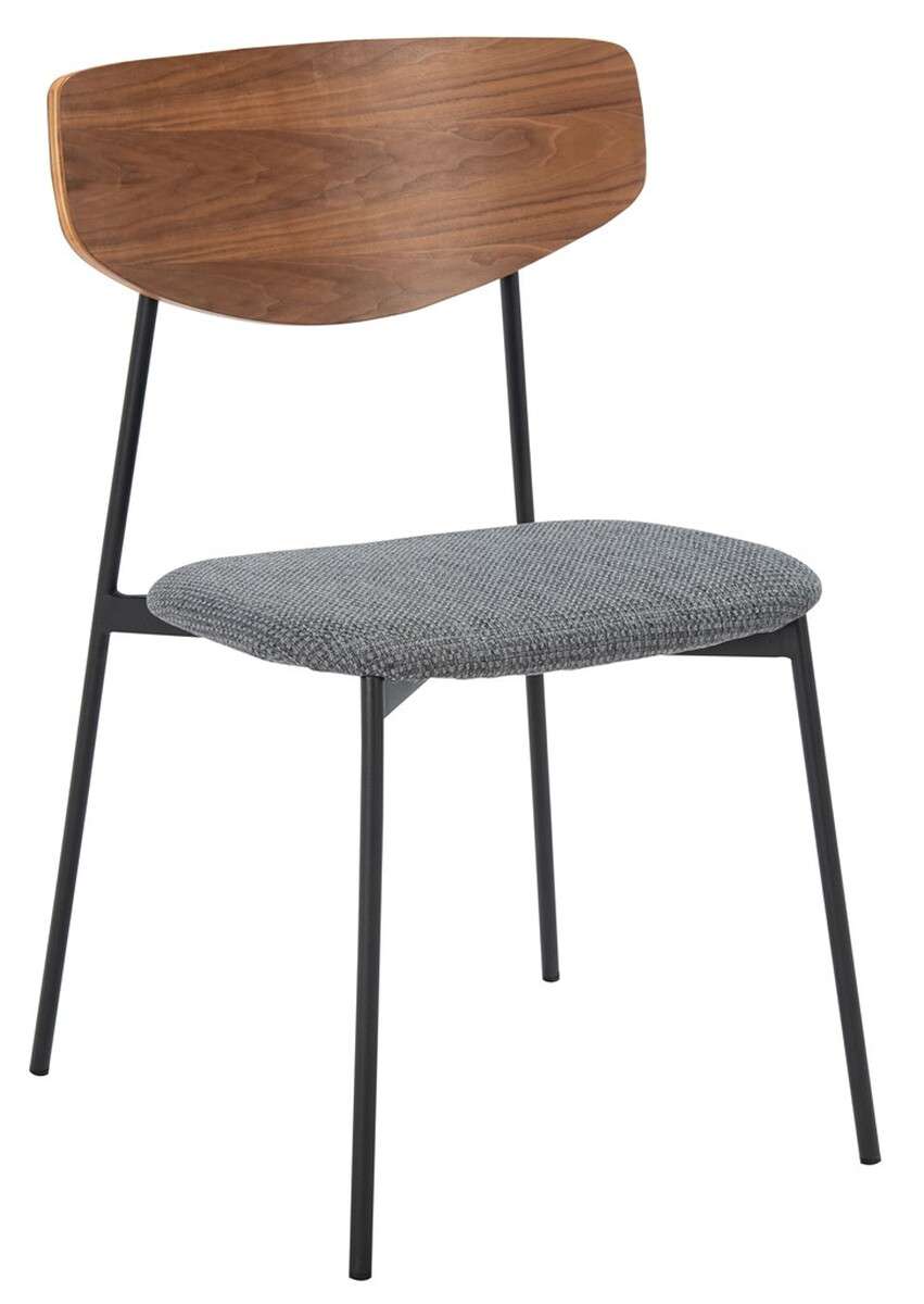Safavieh Ryker Dining Chair Set Of 2 - Walnut | Dining Chairs | Modishstore - 3