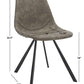 Safavieh Kayne Dining Chair Set Of 2 - Gray | Dining Chairs | Modishstore - 4