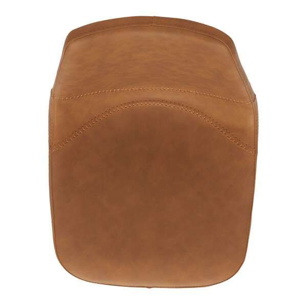 Safavieh Kayne Dining Chair Set Of 2 - Cognac | Dining Chairs | Modishstore - 3