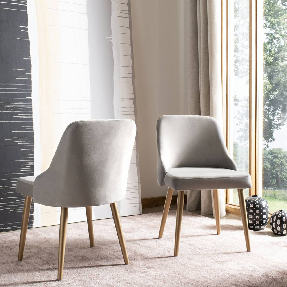 Safavieh Lulu Upholstered Dining Chair | Dining Chairs | Modishstore - 2