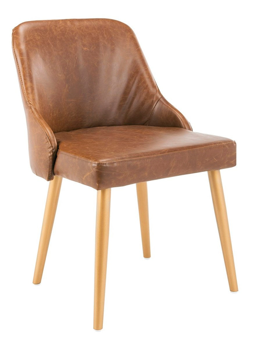 Safavieh Lulu Upholstered Dining Chair | Dining Chairs | Modishstore - 5