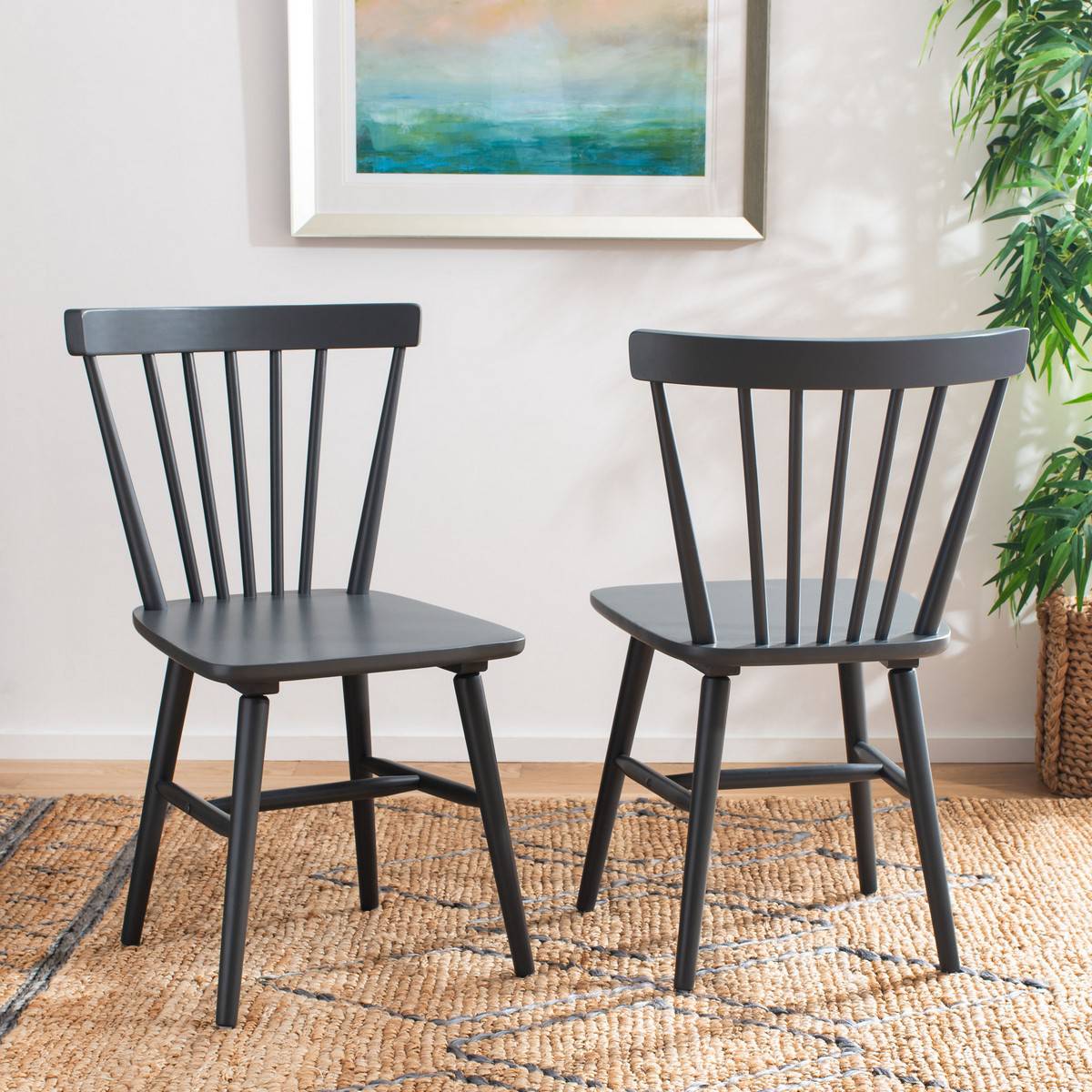 Safavieh Winona Spindle Back Dining Chair | Dining Chairs | Modishstore - 10