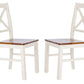 Safavieh Akash Dining Chair Set Of 2 - White | Dining Chairs | Modishstore - 2