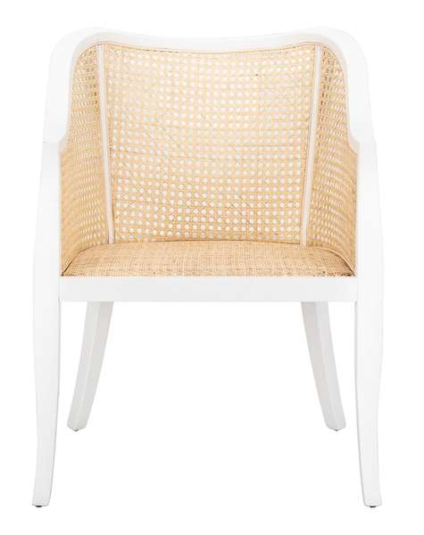 Safavieh Maika Dining Chair - White | Dining Chairs | Modishstore