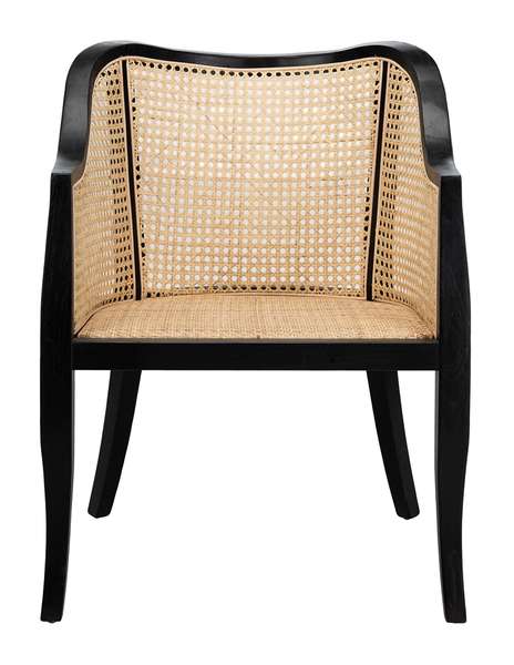 Safavieh Maika Dining Chair - Black | Dining Chairs | Modishstore