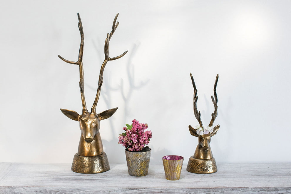 Deerhead By Accent Decor | Trophy Head | Modishstore - 9