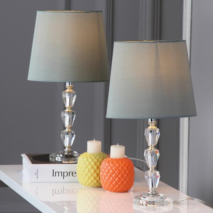 Safavieh Dylan Tiered Crystal Orb Lamp | Table Lamps | Modishstore - 11