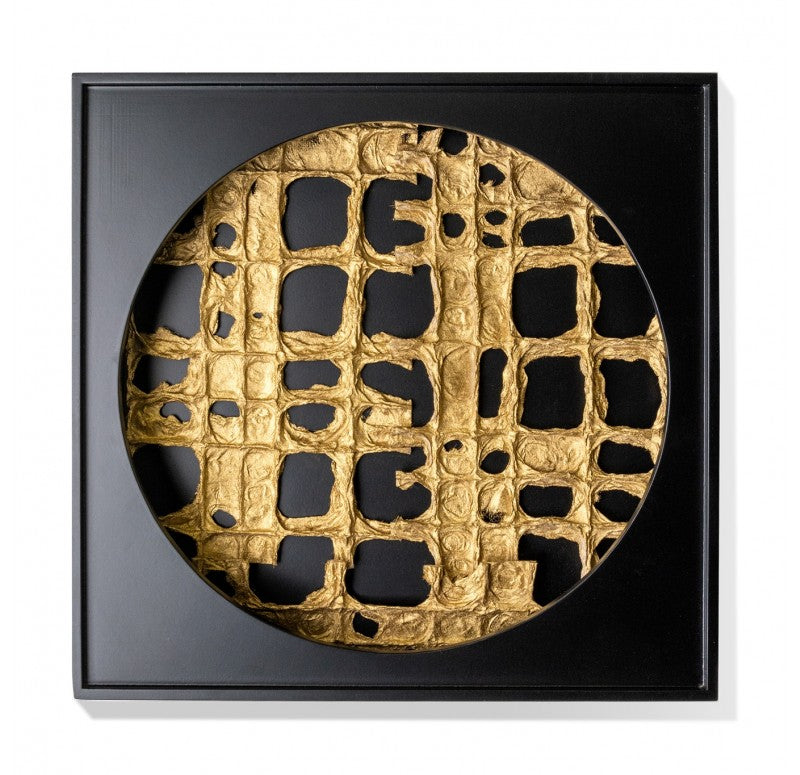 Shadow Box, Digital Paper, Gold (Set of 2) by Gold Leaf Design Group | Wall Decor | Modishstore