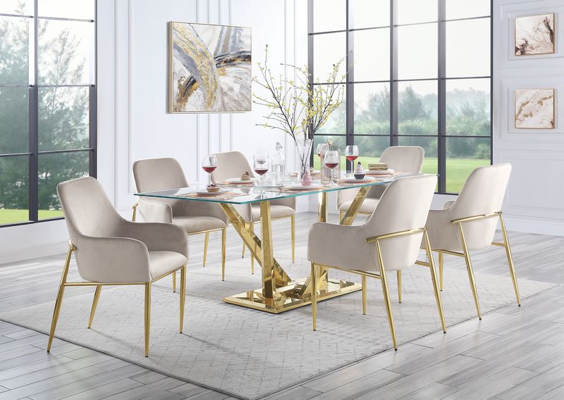 Barnard Dining Table By Acme Furniture | Dining Tables | Modishstore - 2
