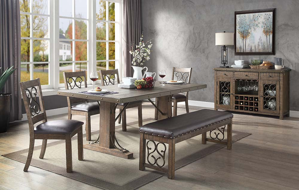 Raphaela Dining Table By Acme Furniture | Dining Tables | Modishstore - 4
