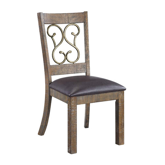 Raphaela Side Chair Set-2 By Acme Furniture | Side Chairs | Modishstore