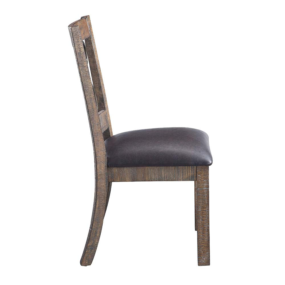 Raphaela Side Chair Set-2 By Acme Furniture | Side Chairs | Modishstore - 3