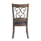 Raphaela Side Chair Set-2 By Acme Furniture | Side Chairs | Modishstore - 4