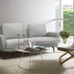 Divani Casa Dolly - Modern Light Grey Fabric Sofa-2