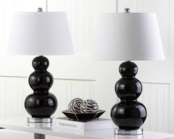 Safavieh Pamela Triple Gourd Ceramic Lamp | Table Lamps | Modishstore - 9