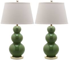 Safavieh Pamela Triple Gourd Ceramic Lamp | Table Lamps | Modishstore - 10