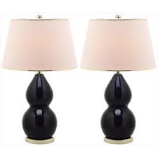 Safavieh Jill Double - Gourd Ceramic Lamp | Table Lamps |  Modishstore  - 7