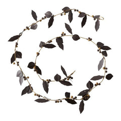 Dried Leaf Garland Set Of 5 By Accent Decor